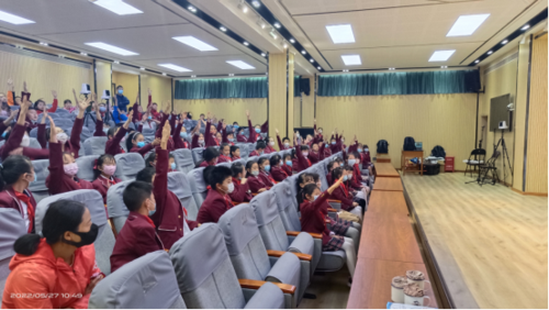 盘龙区司法局工作简报第72期——知法于心，守法于行-盘龙区司法局开展2022年法律服务进校园活动433