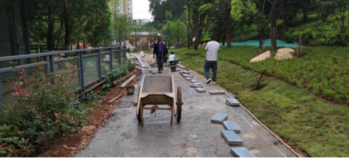 2022.6.23盘龙区城市管理局全力推进云清堰塘生态公园提升改造项目517
