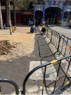 政务信息第49期（金殿多科室联动共同保障道路消防工程有序进行）76